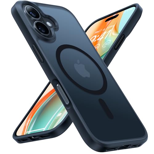 �y�ČR�i���EMagsafe�Ή��zTORRAS iPhone 16 Plus �p �P�[�X �J�����R���g���[���Ή� ������ �}�O�l�b�g���� �ϏՌ� �}�b�g�� ���΂݂Ȃ� �X�g���b�v�z�[���t�� ���C�A���X�[�d�Ή� 6.7�C���` �u���b�N