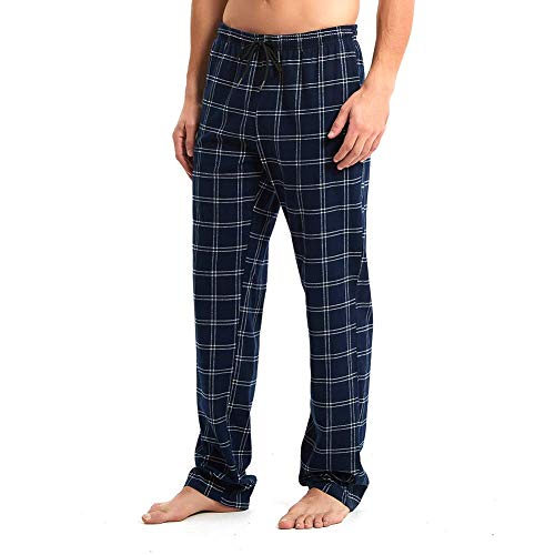 Buy Mens Tall Pajama Pants 34/36/38 Long Inseam Plaid Lounge Pants Sleepwear Pajama Bottoms 100
