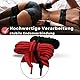 Bondageseil Set 3 x 5m in Schwarz aus Baumwolle zum Fesseln für Bondage und BDSM, Weich und Elastisches Seil - Lovelyness