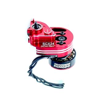 Furitek Mini Stellar Transmission with Mini Komodo Brushless - Remote Control Car Electronic, RC Car, RC Truck Transmission Motor for SCX24 FUR-2262