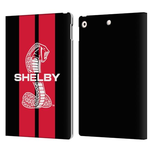 Étui en cuir rouge Shelby d'exception compatible iPad 10.2