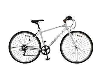 クロスバイク ホワイト/レッド Amazon | 自転車 クロスバイク cyma RIGHTPATH(ライトパース