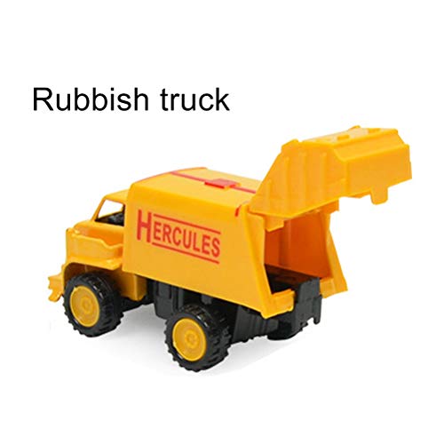 Odowalker Sand Box Car Cute Mini Cars Assorted Construction Vehicles Cake Topper Trucks Excavator Tractor Breaker Tip Lorry Bulldozer Forklift (8pcs) - Thumbnail 6