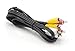 THE CIMPLE CO Video Switcher, 2-Way A/V Switch, RCA, Retro Game Consoles, 2 Input/1 Output Selector, Composite Audio and Video, Box, Includes Cable, Black