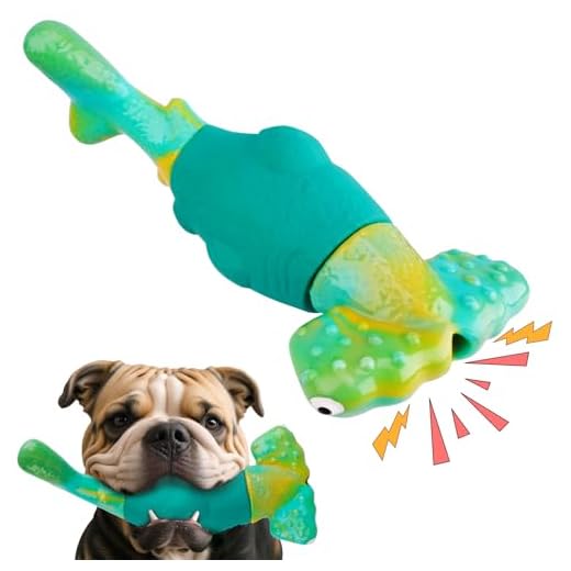 Hammerhead Shark Squeaky Chew Toy for Dogs