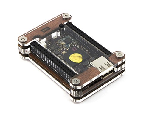 Zebra C.h.i.p. Wood/Clear Case Protect Your Chip Mini Computer #TOP1