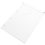 Feint Ruled 80 Sheet 60gsm Punched A4 Refill Writing Pad - Image 2