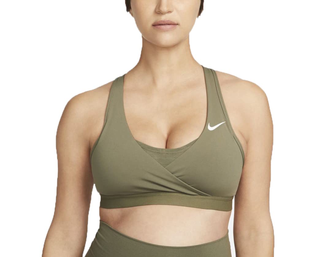 Nike Reggiseno sportivo da donna Dri-FIT Swoosh per maternità e allattamento, a sostegno medio, imbottito