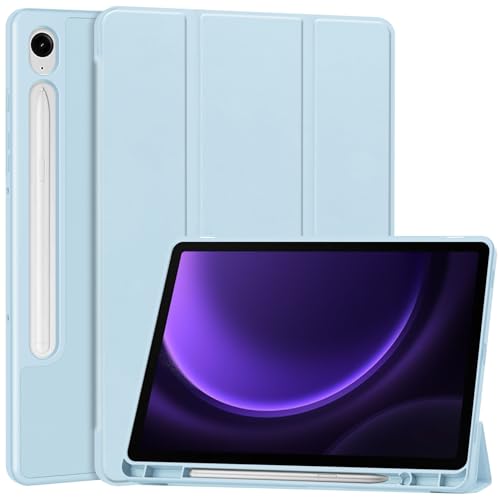 Galaxy Tab S9 FE+ 5G �P�[�XGalaxy Tab S9 FE Plus �P�[�X SCT22 Galaxy Tab S10+ �P�[�X�yTrocent�z�T���X�� �M�����N�V�[ Android �^�u���b�g 12.4�C���`�P�[�X S�y�����[ �I