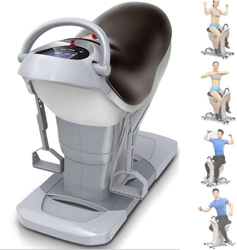 Electric Horse Riding Machine for Home Fitness, 20 Speeds, LCD Display, Effective Fat Loss Equipment, Indoor Exercise, 3-in-1 Workout Trainer