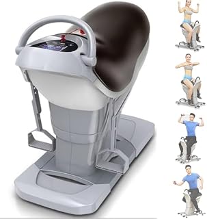 Máquina eléctrica para Montar a Caballo para Fitness en casa, pérdida de Grasa y Adelgazamiento con 3 Modos Inteligentes y Pantalla LCD de 20 velocidades.