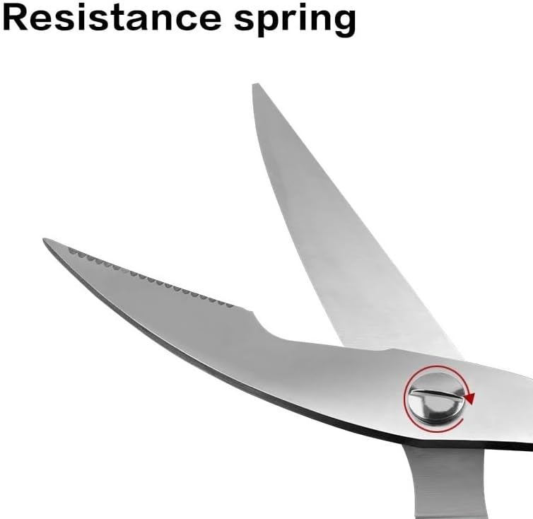 Kitchen Scissors Scissors Gadgets for Bone Fish Cutter Shears Eco Friendly Cooking Tools 255mm