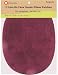 Faux-Suede Garment Iron-On Elbow Patches 4 1/2 x 5 1/2 in CT. 2 - Burgundy