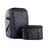 PGYTECH OneMo 2 Sac à Dos Appareil Photo 25-33L avec Sac Photo bandoulière, Sac Photographe Professionnel étanche, pour Sony/Canon/Nikon/DSLR/DJI Mini 4 Pro/DJI Avata 2/Mavic 3/FPV/Mini/Laptop, Camo