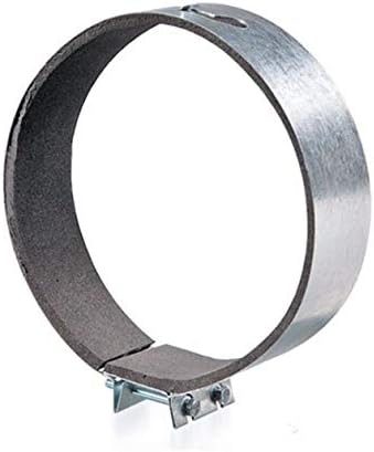 Gardens Corner Hydroponics Padded Duct Ventilation Fast Clamp Anti Vibration 4 5 6 8 10 12" dia (100mm /4")