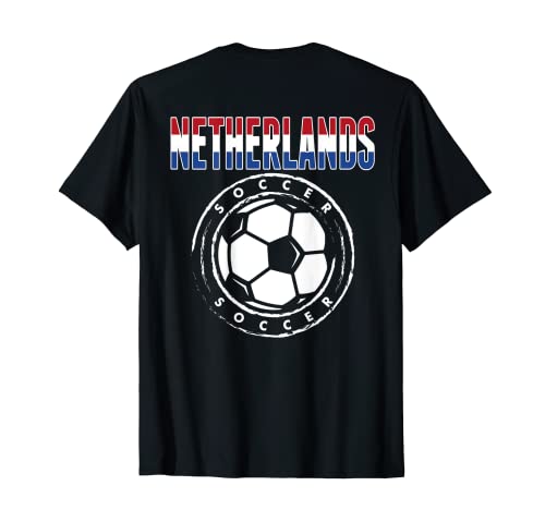 Países Bajos Fútbol Amantes Jersey Apoyo Equipo de Fútbol Holandés Camiseta