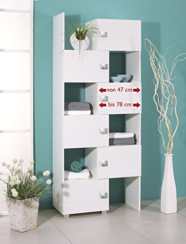 Schildmeyer Sliding Shelf, White