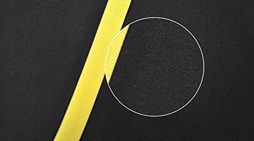 Mionix Sargas Large Gaming Mousepad (17.7 X 12.6 X 0.10 Inch), Speed Surface, Black And Yellow #TOP5