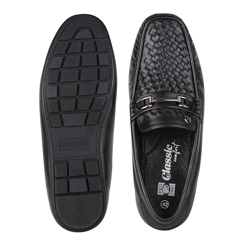 Image of Red Chief Genuine Leather Formal Slip On Shoes for Men
