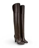 Veronica Beard Women's Espresso Conrad Over-The-Knee Boot 5M