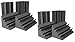 Auralex Acoustics Acoustic Bass Trapping, Charcoal, 24"x12"x12" - 8 Pack (LENCHA)
