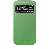 samsung s4 flip cover bildschirm aus Lieferumfang: Samsung Original EF-CI950BGEGWW Flip Cover (kompatibel mit Galaxy S4) in gelb-grün
