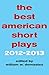 The Best American Short Plays 2012-2013