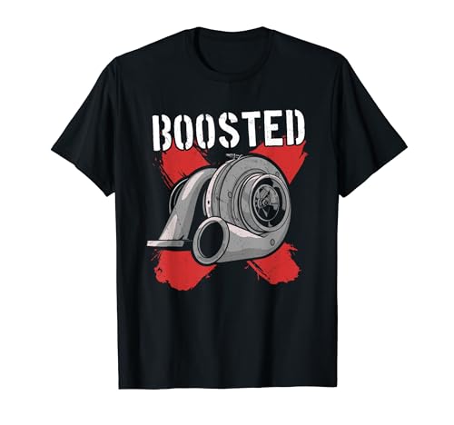 Turbocompresor Boosted – Turbo & Tuning Camiseta