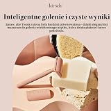 Kitsch Perfect Glide Maszynka do golenia – metalowy uchwyt i golarka z jednym ostrzem ze stali nierdzewnej z 5 ostrzami i 1 nasadką maszynki do golenia, bez przeciągania golarki dla kobiet, maszynka