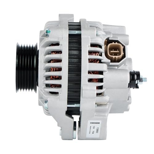 SANKAKU Alternator Compatible with Honda Civic 1.7L L4 2001-2005, with Acura EL 1.7L L4 2001-2005, Replace A5TA7091 31100-PLM-A01 13893, 70Amp 8-Groove Pulley CCW by SANKAKU - Image 6
