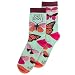 Karma Gifts Crew Sock, Butterfly