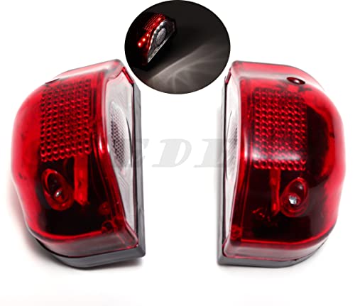 Stedeya Éclairage pour plaque d'immatriculation / Lot de 2 led feux de plaque d'immatriculation pour camions, remorques, caravanes, fourgons, camionnettes etc Cover