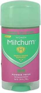 Mitchum Powder Fresh Anti-perspirant Gel Powder Fresh Anti-Perspirant Gel Triple Odor Defense 48 hour protection By Mitchum