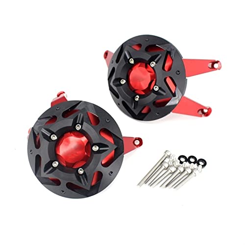 Protection Moteur Kawasaki Z900 en CNC | Garde de Carénage Haute Qualité Rouge