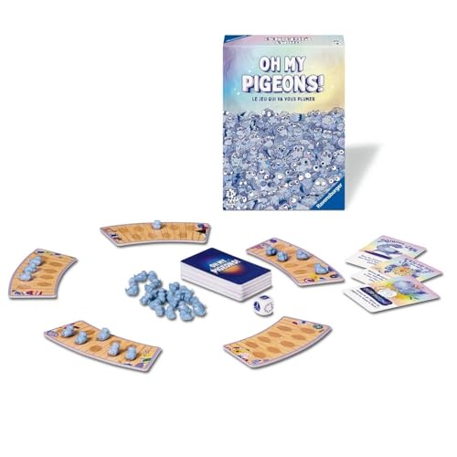 Ravensburger - Oh My Pigeons !!! - Le jeu qui va Vous plumer - Jeu d'ambiance Familial ou Entre amis Pour 2 à 5 joueurs dès 8 ans - 22894 by Ravensburger - Image 3