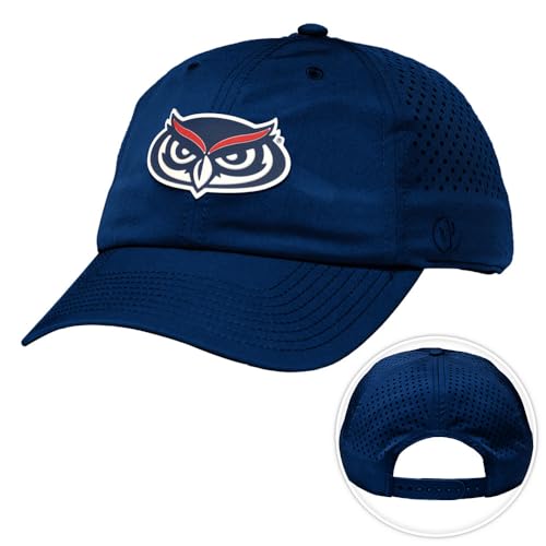 Desert Cactus Florida Atlantic Owls FAU BreezePro Baseball Hat (BP1-Navy D)