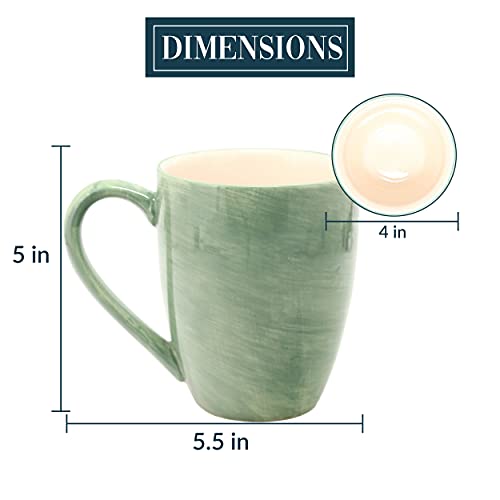 Mom Life Wife Mom Boss Green Large 20 oz Ceramic Coffee Mug Tea Cup, Green by Pavilion Gift Company - Image 3