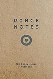 Range Notes: Range Notebook - 120 Page Paperback • Blank Lined Notebook • Diary • Journal