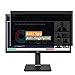 Produktbild Vaxson Anti Spy Schutzfolie kompatibel mit LG 24BP750C 23.8" Monitor Display folie folien Displayschutzfolie  nicht Panzer Schutz Glas folie SchutzGlas nicht PanzerGlas
