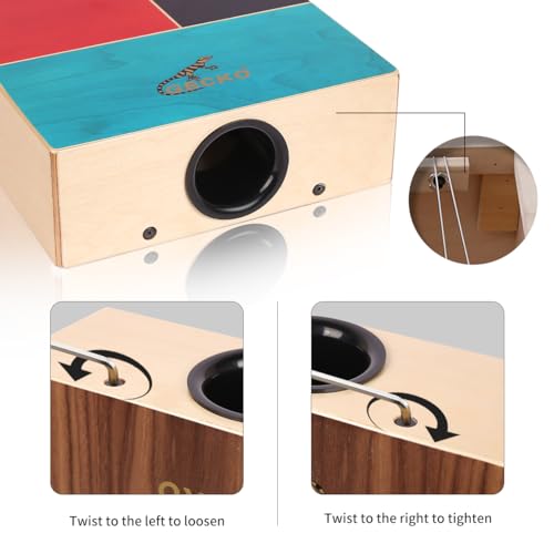 Gecko C-69 Cajon, Cajon Drum, Portable Cajon thumb #4