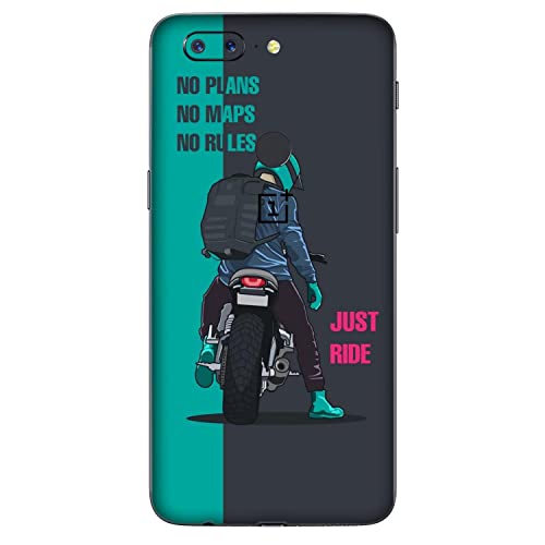 Image of Mobile Skin Sticker Compatible with OnePlus 5T Skin Not Back Cover, Camera & Back Protector Mobile Skin Wrap; KE-OnePlus 5T-116