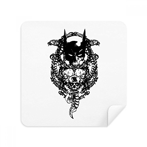 Nettoyage écran sans trace avec le tissu suédine pirate skeleton