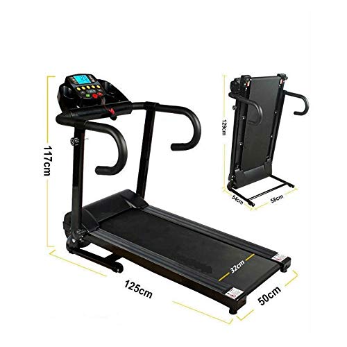 Caminadora eléctrica plegable para casa, ligera y compacta miniatura 4