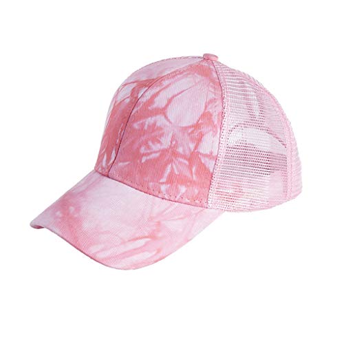 Gorra de béisbol para Hombre y Mujer Tie-Dye Gorra Deportiva Transpirable Verano Malla Exterior Gorra de Visera para Senderismo Camping y Playa riou Cover