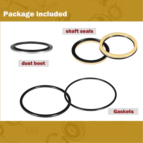 Sector Shaft Seals Repair Kit For Sheppard M90 M100 Power Steering Gears Shaft 5544881 5545741 #TOP5