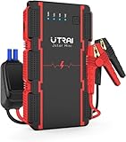 UTRAI Starthilfe Powerbank, 2500A Spitzstrom 13800mAh Auto Starthilfe Powerbank 12V (Bis...