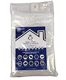 20x25 Heavy Duty Translucent, Clear Color tarp, MOX Film Technology, Premium tarp, Anti-Tear,...