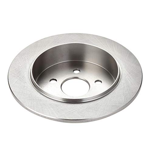 Image of TRQ Rear Semi Metallic Brake Pad and Rotor Set