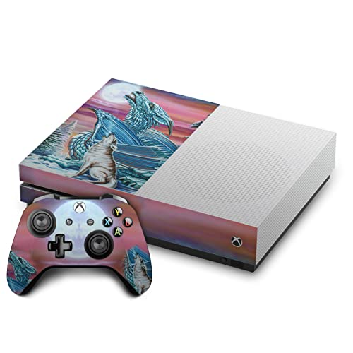 Autocollant Xbox One S Dragon pour Personnaliser votre Salon et vos Sessions de Jeu Vidéo