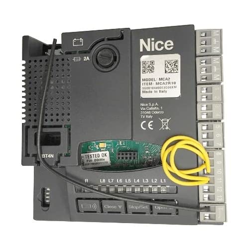 Nice MCA2 Quadro Centrale di Comando - Centralina Scheda Elettronica Ricambio Originale per Wingo 24V